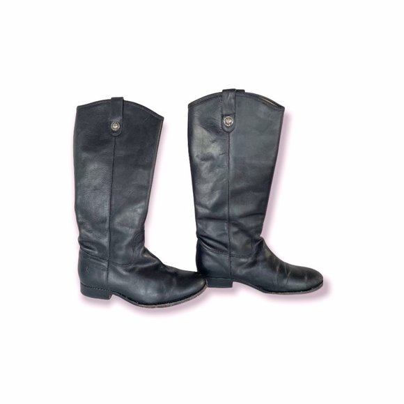 Frye Melissa Button Lug Tall Riding Boot 8.5 - Picture 3 of 10